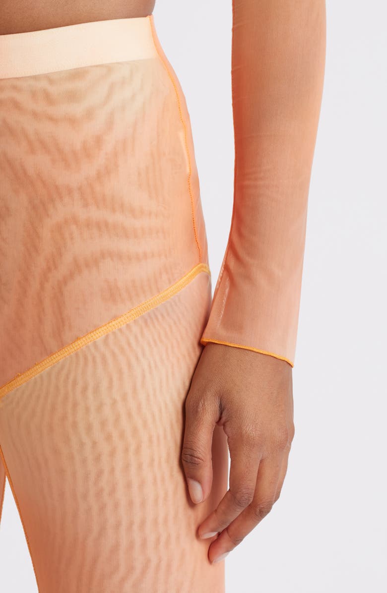 Mistress Rocks Flare Pants, Alternate, color, Orange Ombre