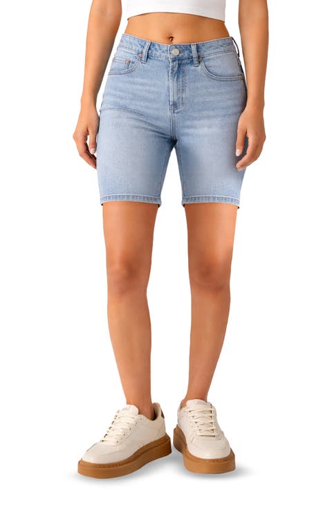Denim Bermuda Shorts