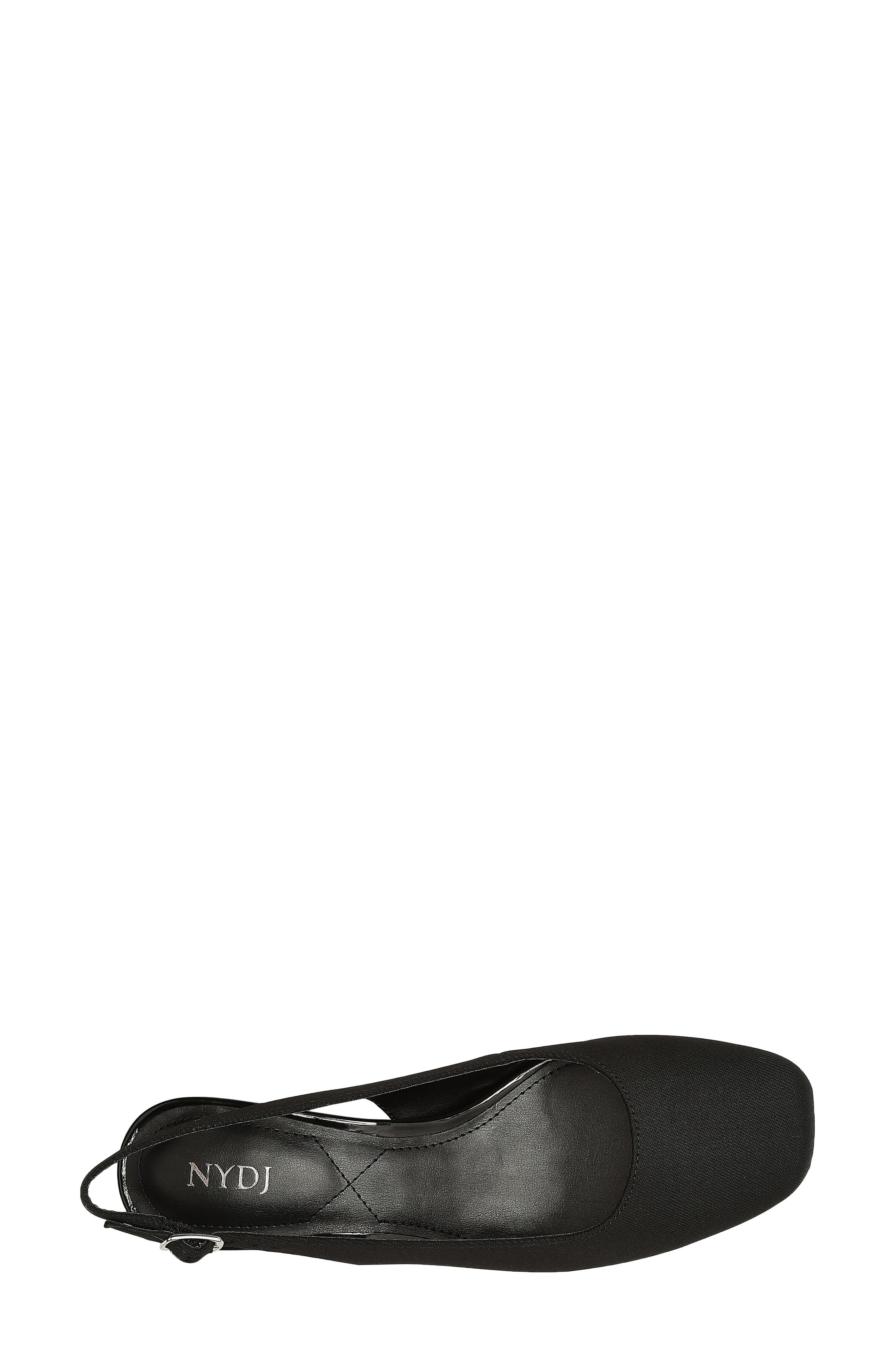 NYDJ Faelynn Square Toe Slingback Pump, Alternate, color, 