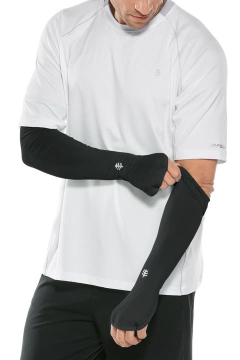 Men's Performance Arm Sleeves - UPF 50+ Sun Protection - Backspin