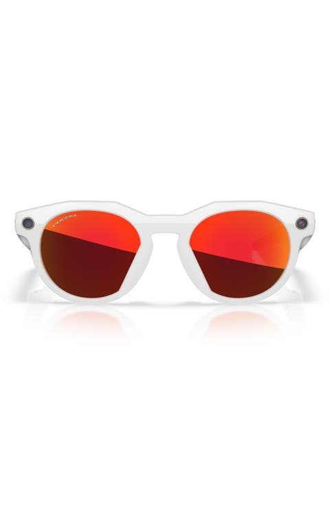 Gender Inclusive Meta HSTN 51mm Round Glasses