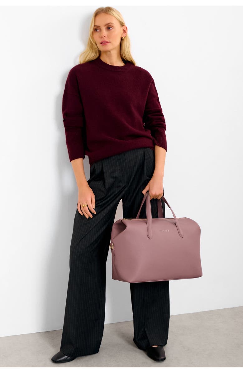 Katie Loxton Milan Cabin Bag in Deep Rose, Alternate, color, Deep Rose