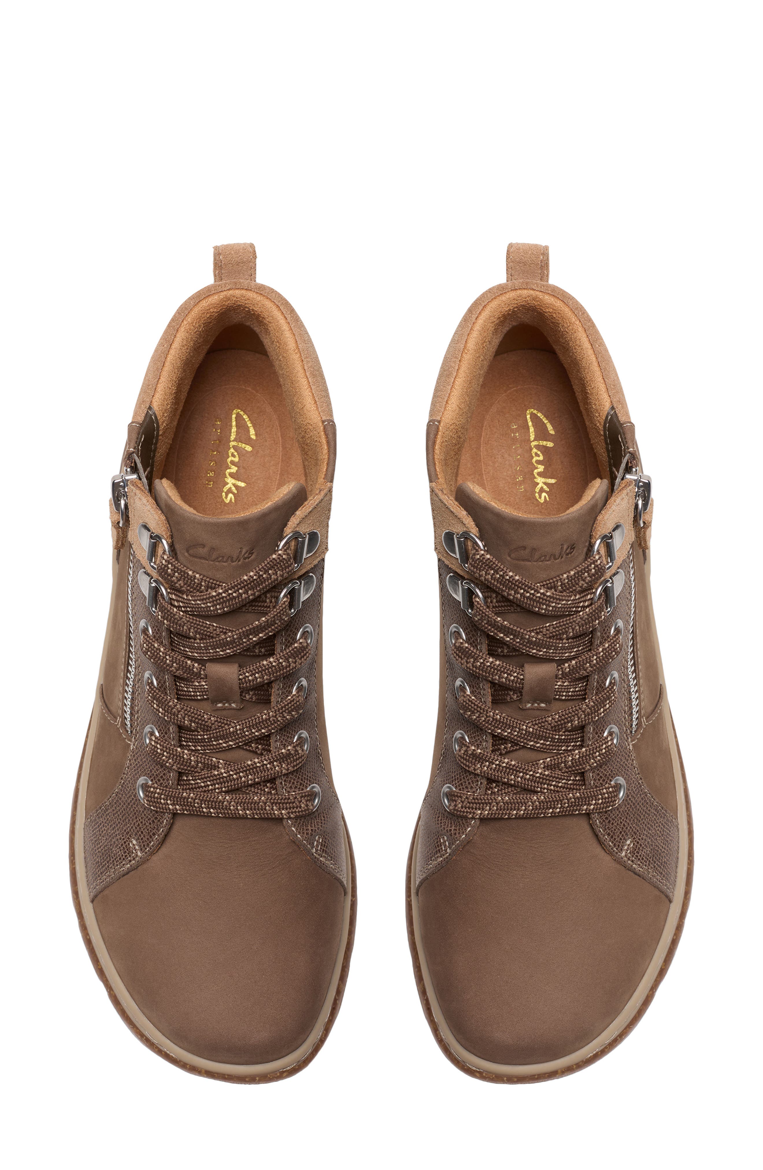 Orlene Top Waterproof Leather Boot, Alternate, color, DARK SAND NUBUCK