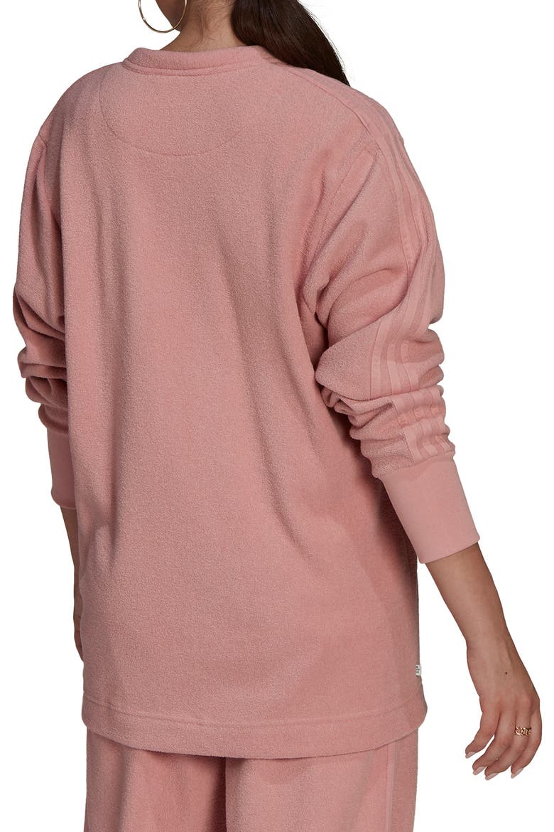 Cotton Piqué Cardigan, Alternate, color, WONDER MAUVE