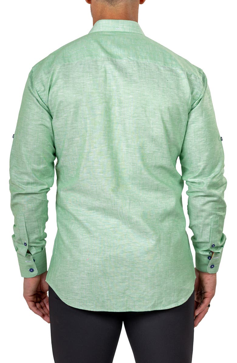 Maceoo Eins Marthy Contemporary Fit Button-Up Shirt, Alternate, color, 