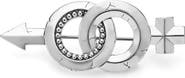 LAGOS Men's Sterling Silver Gender Pin