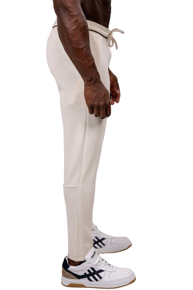 Marthyr Drawstring Joggers, Alternate, color, OFF WHITE