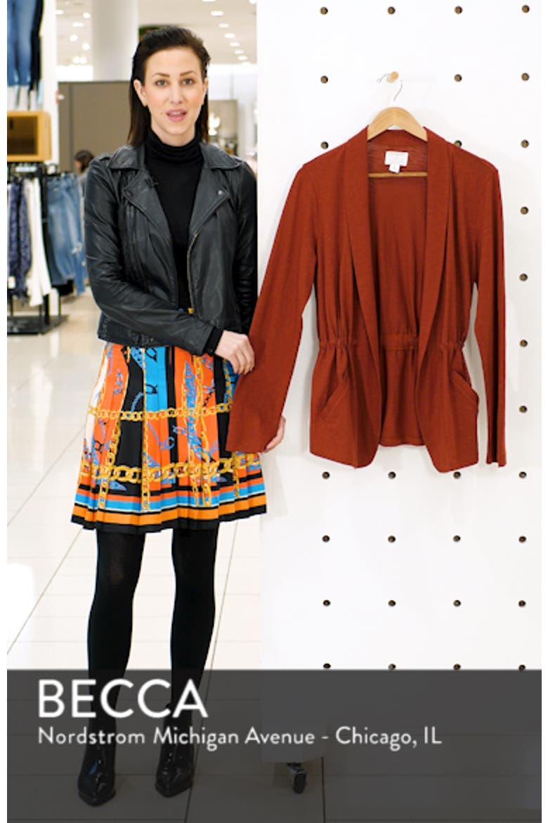 Cinch Waist Knit Jacket video