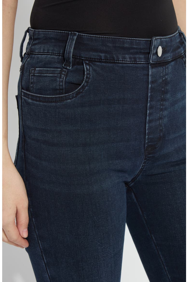 Lena Baby Bootcut Jeans, Alternate, color, CARBON INDIGO