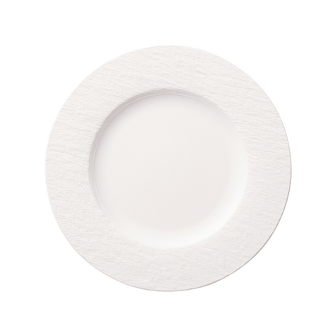 Manufacture Rock blanc Dinner Plate