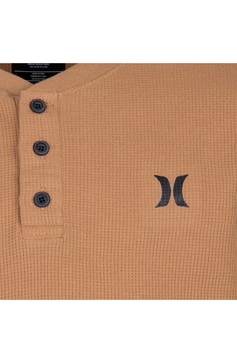 Hurley Kids' Thermal Long Sleeve Henley, Alternate, color, X0dmuted B