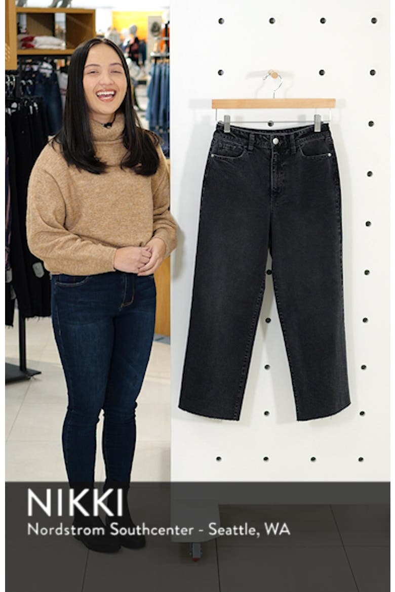 Wide Leg Crop Jeans video