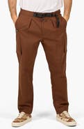 VAST Belted Twill Cargo Pants