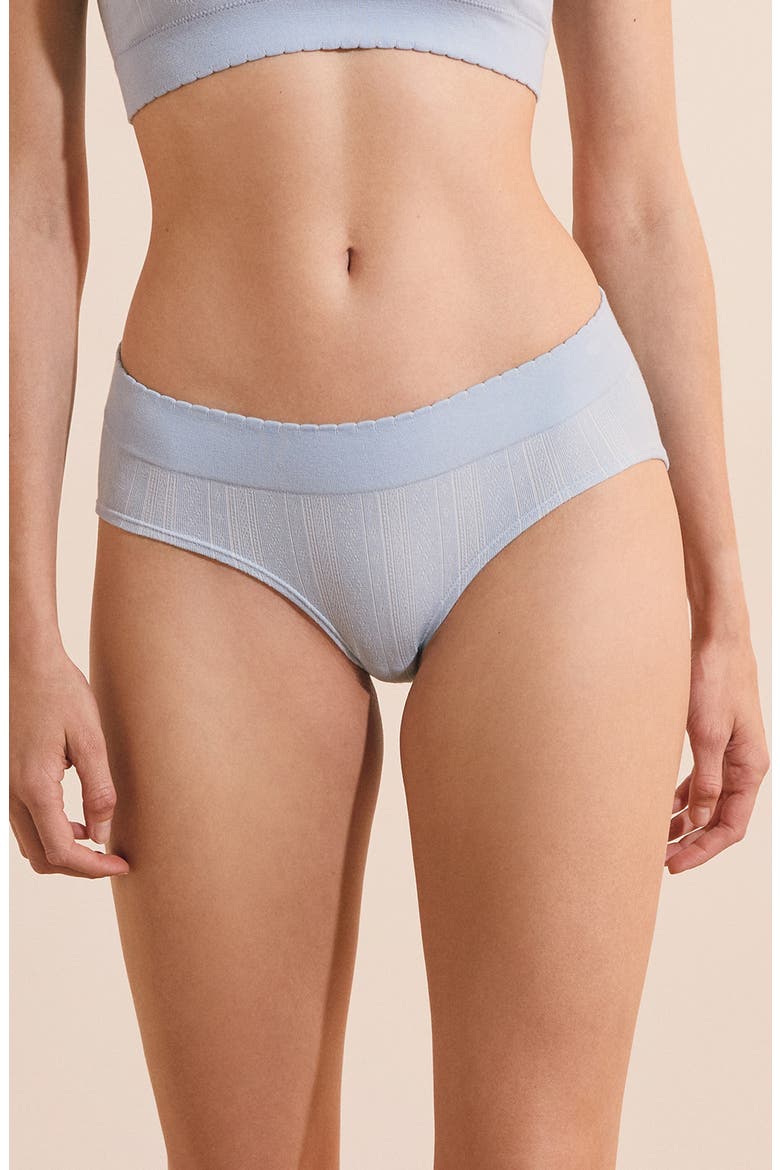 Daily Seamless Boyshorts, Main, color, BLEU