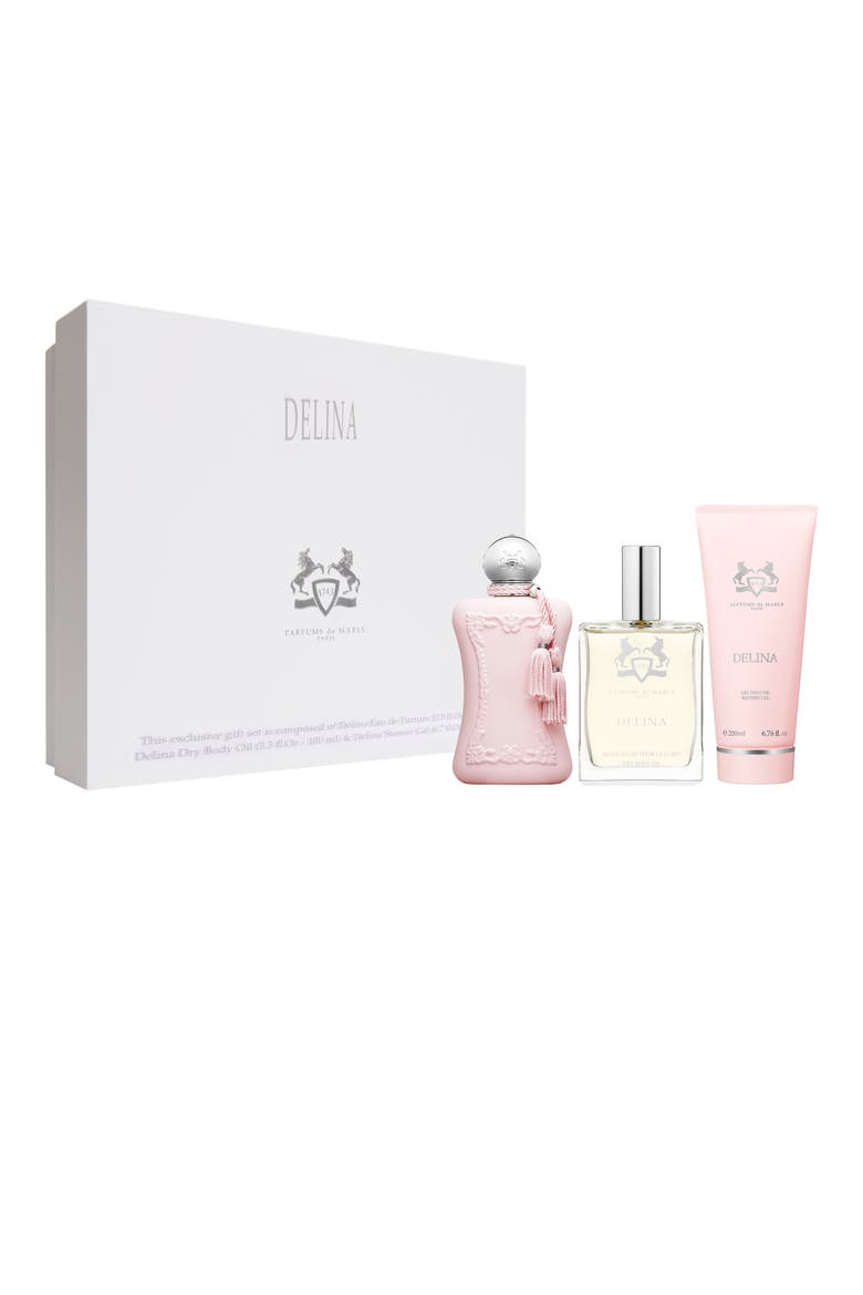 Delina Fragrance Set $525 Value, Main, color, NO COLOR