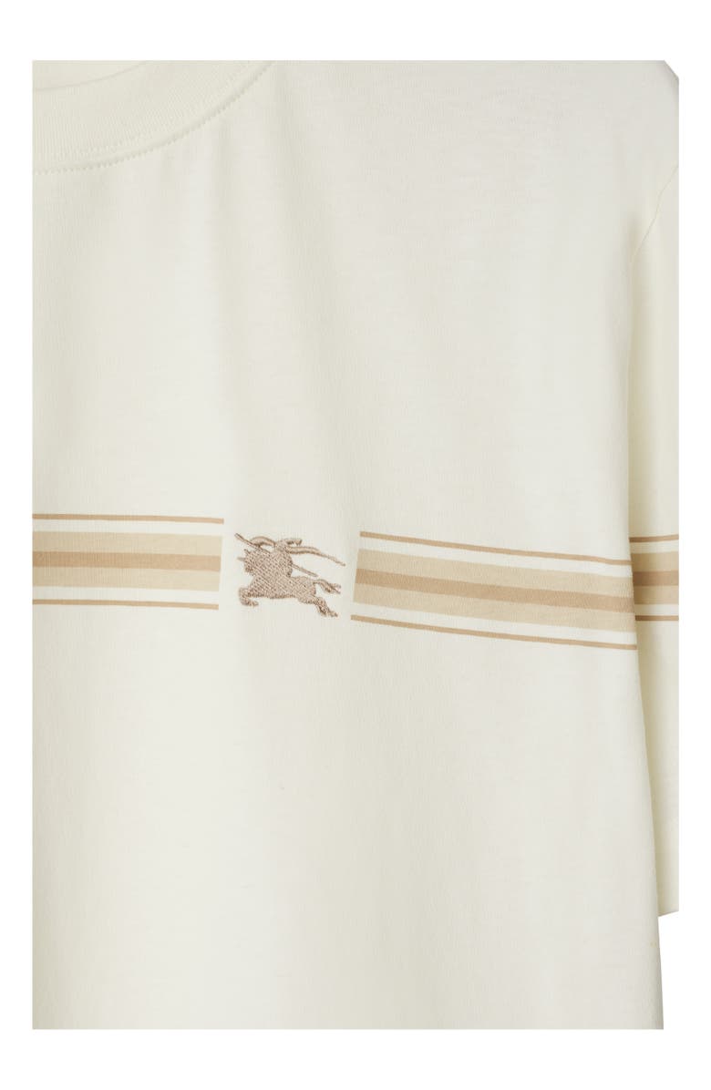 Burberry Striped Cotton T-shirt, Alternate, color, 