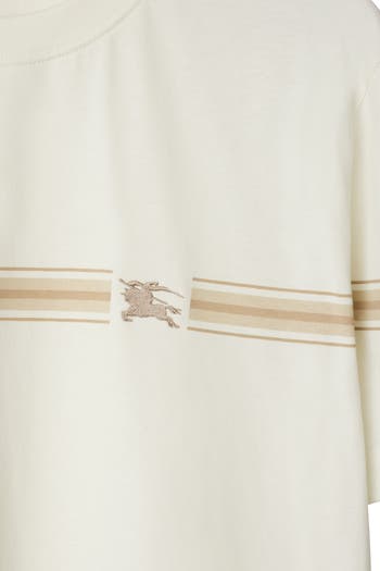 Burberry Striped Cotton T-shirt | Nordstrom