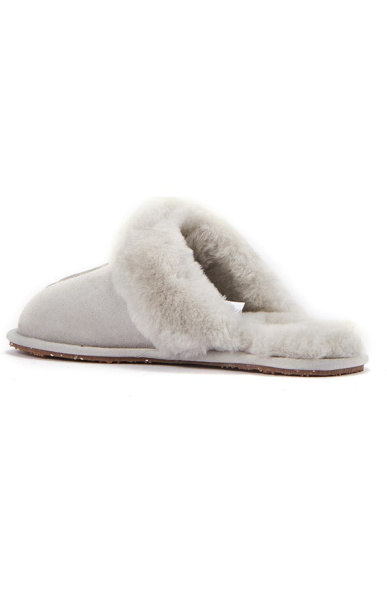 Australia Luxe Collective Genuine Shearling Mule Slipper, Alternate, color, Ice Gray