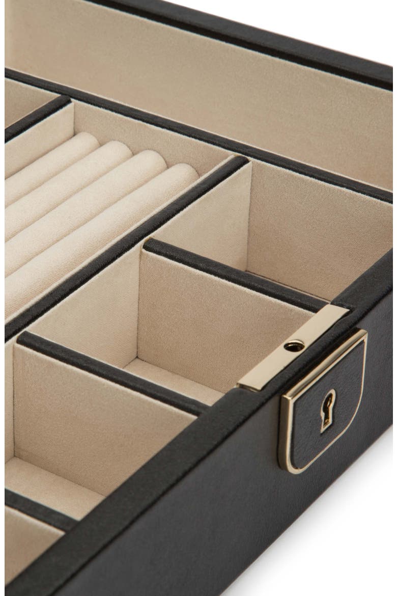 Palermo Medium Jewelry Box, Alternate, color, BLACK