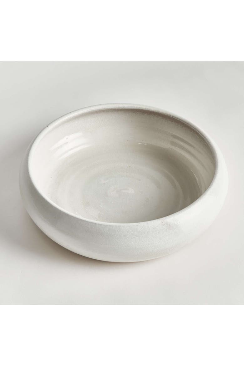 Layton Dectorative Bowl, Alternate, color, White