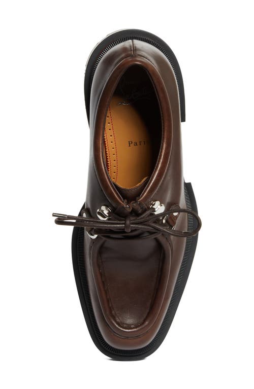 Christian Louboutin Our Pabelito Lug Sole Derby In Cosme