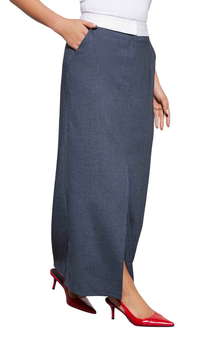 VICI Collection Boss Babe Maxi Skirt, Alternate, color, 