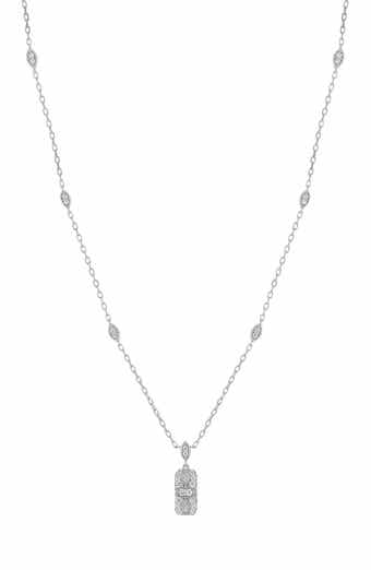 Mika Petite Diamond Pendant Necklace