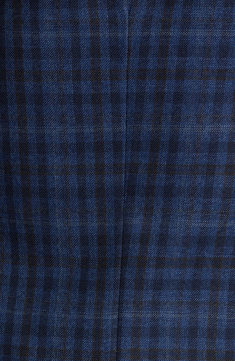 Peter Millar Flynn Classic Fit Check Wool Sport Coat, Alternate, color, 