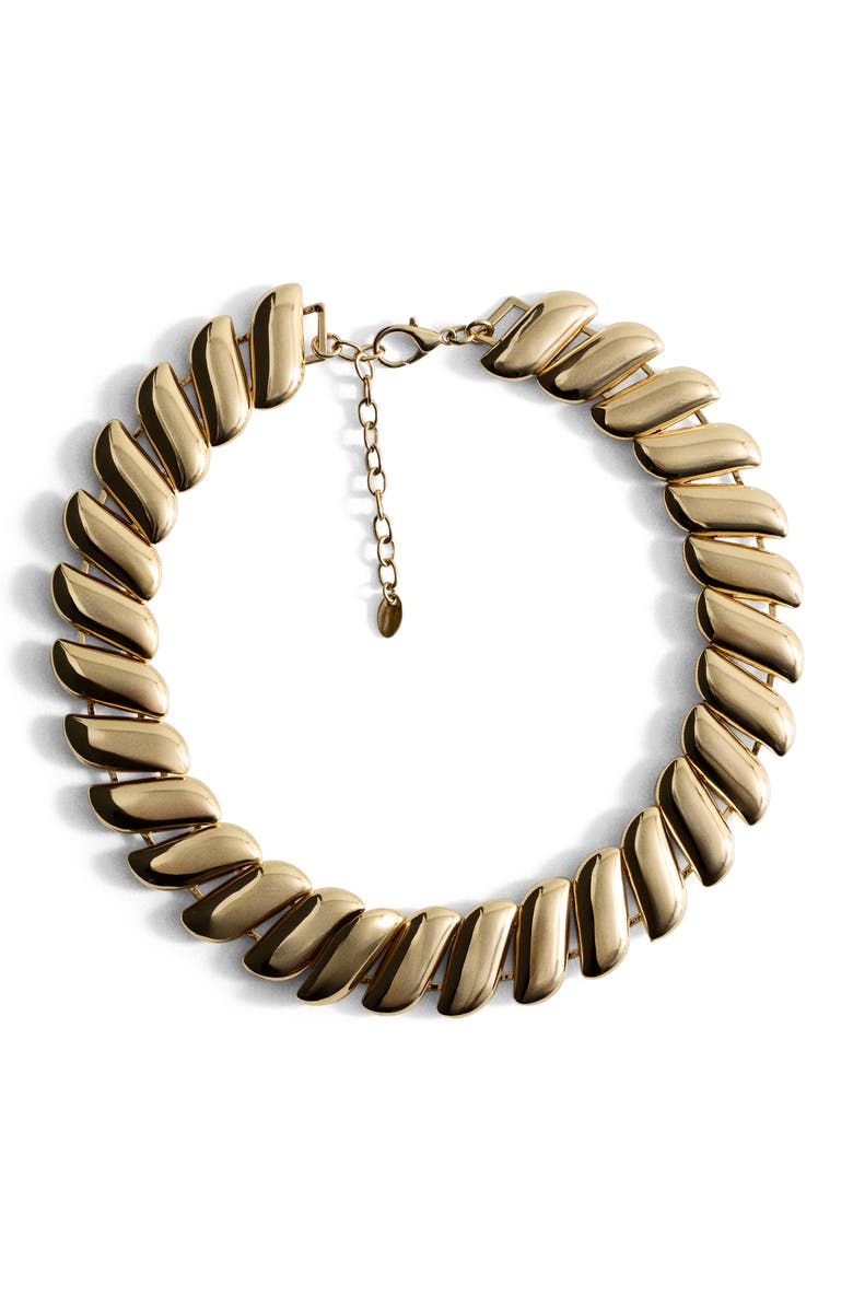 MANGO Link Necklace, Main, color, 