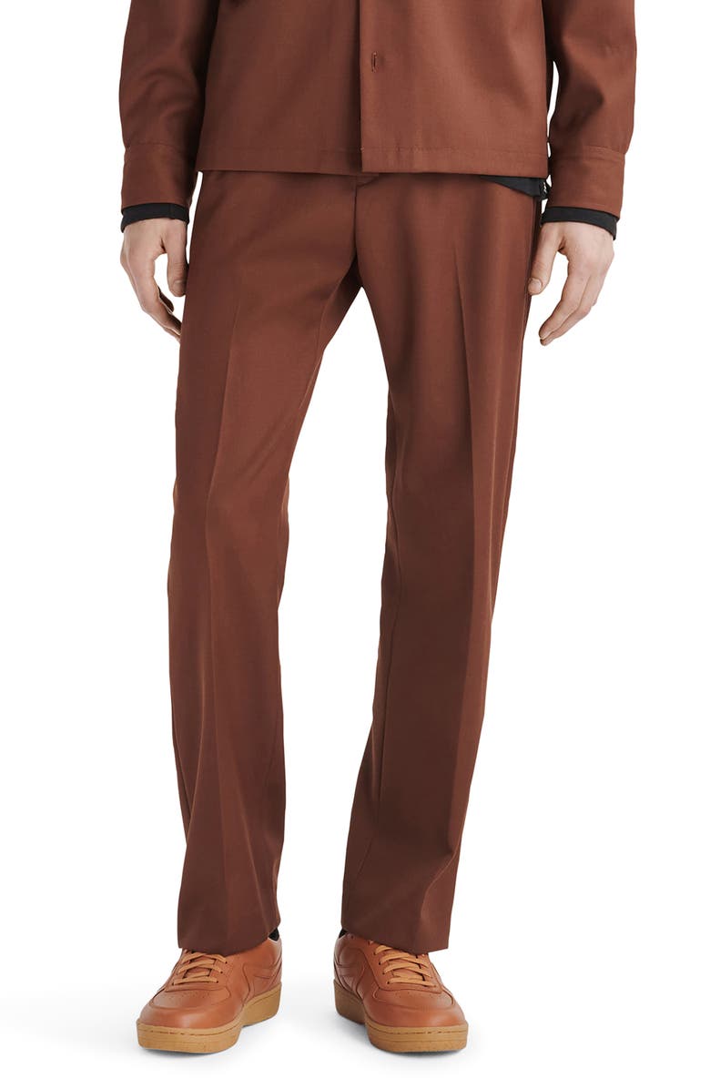 rag & bone Haydon Wool Blend Pants, Main, color, 