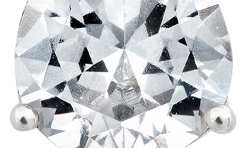 Crislu Pear Cut Cubic Zirconia Stud Earrings In Metallic