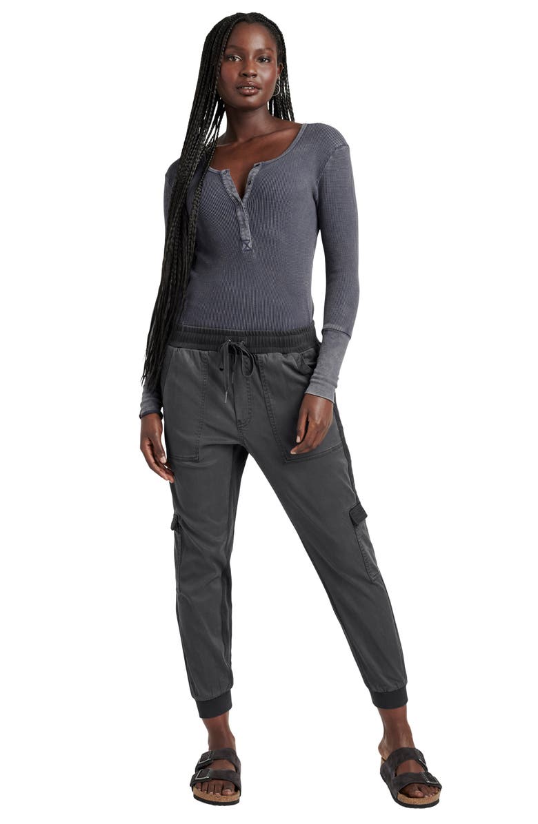 Splendid Jaclyn Drawstring Waist Joggers, Alternate, color, Lead