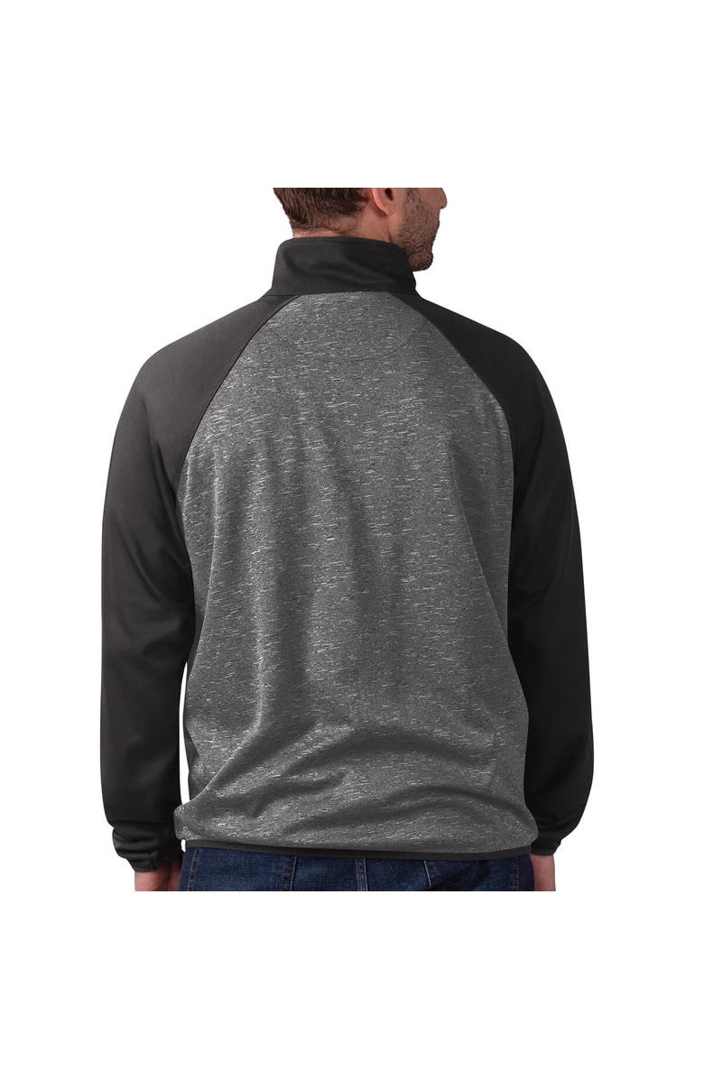 G-III SPORTS BY CARL BANKS Men's G-III Sports by Carl Banks Black Boston Bruins Runners Raglan Full-Zip Track Jacket, Alternate, color, Black