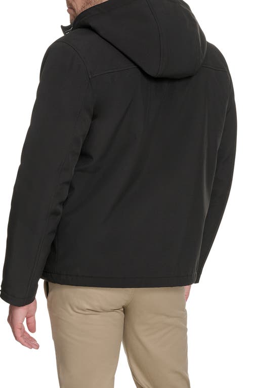 Dockers ® Fleece Lined Soft Shell Jacket In Black