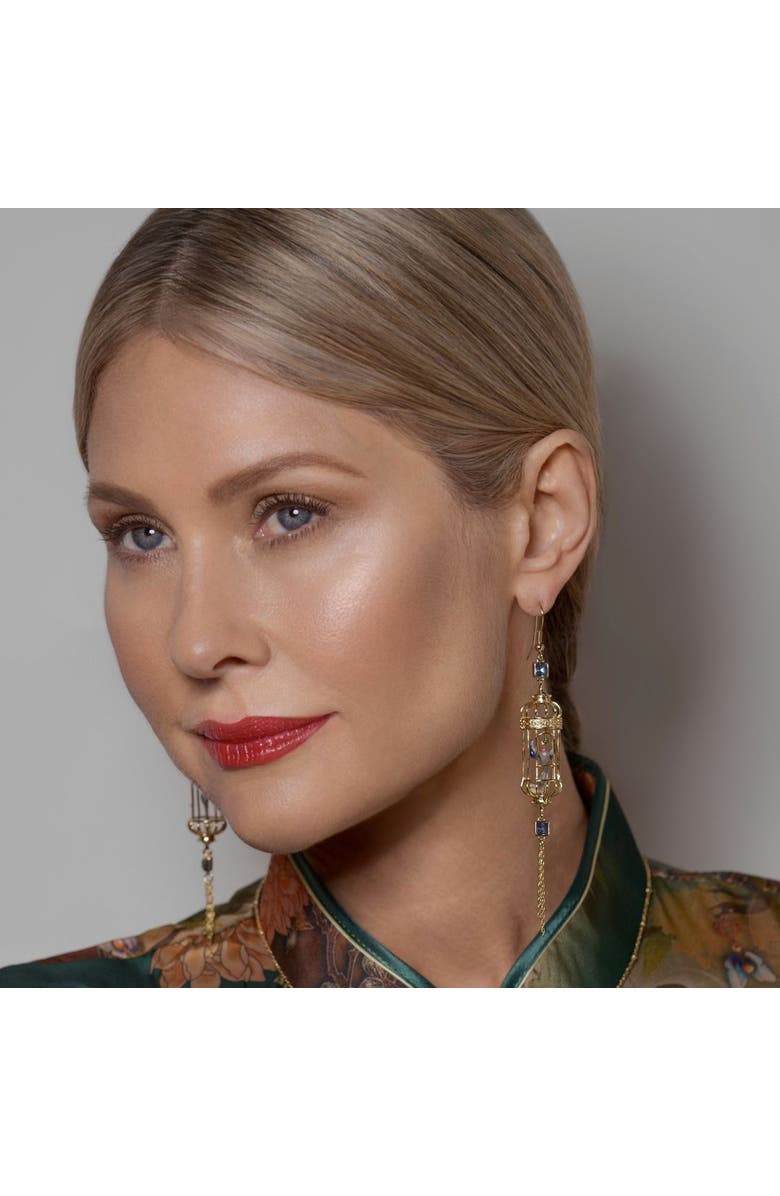 Bill Skinner Studio Bird Cage Drop Earrings, Alternate, color, Bird Cage