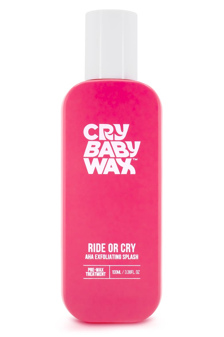Ride or Cry AHA Exfoliating Splash, Main, color, NO COLOR