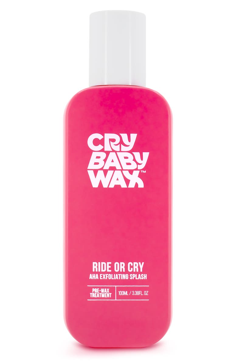 Crybaby Wax Ride or Cry AHA Exfoliating Splash, Main, color, 