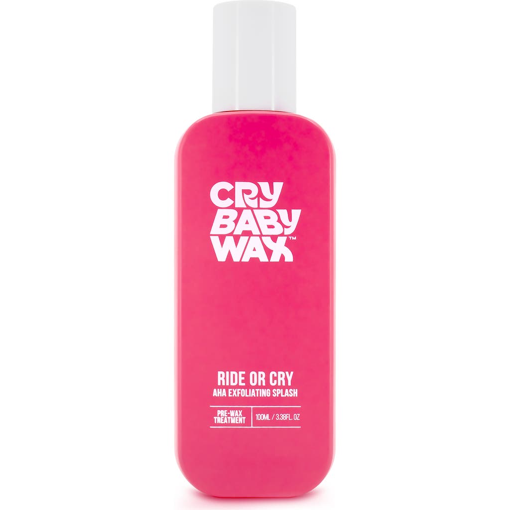 Crybaby Wax Ride Or Cry Aha Exfoliating Splash In No Color