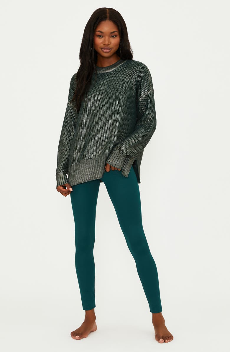 Beach Riot Piper Leggings, Alternate, color, Pine