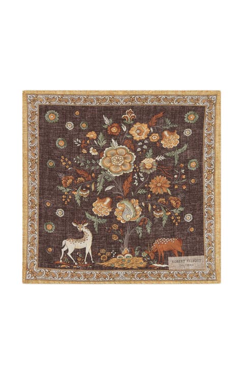 Collins Garden Double Print Pocket Square