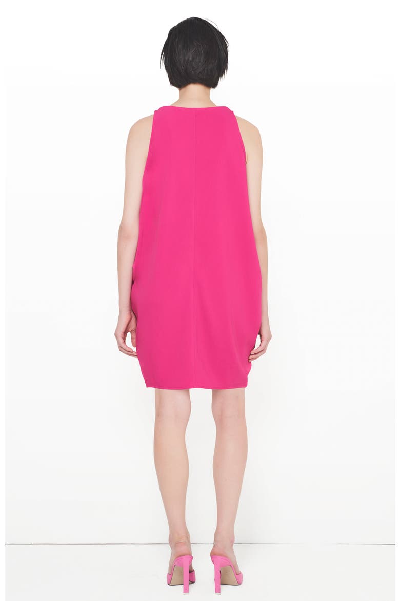 Valentina Drape Dress, Alternate, color, Magenta