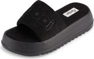 FLOOPI Terry Platform Slide Sandal