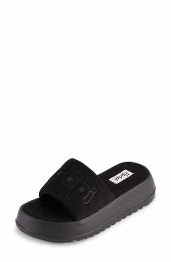 FLOOPI Terry Platform Slide Sandal