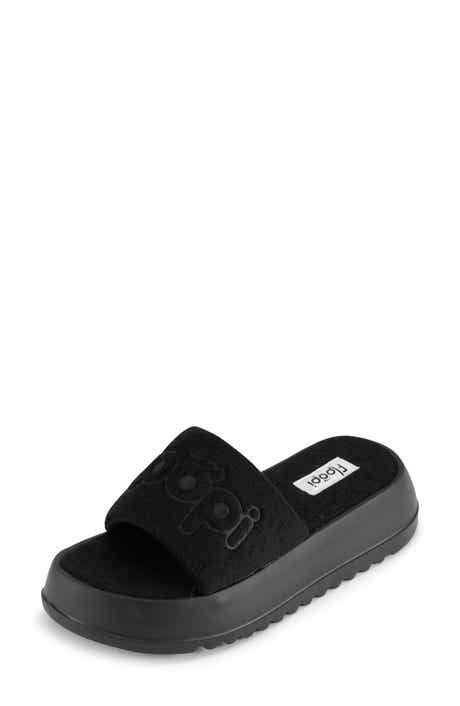 FLOOPI Terry Platform Slide Sandal