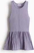 H&M Knitted Peplum Top