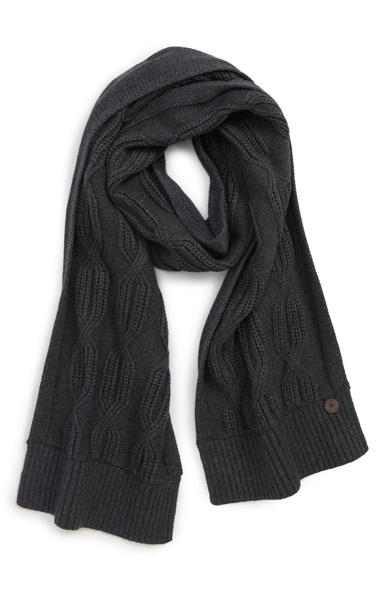 Ted Baker London Cable Knit Scarf, Main, color, 