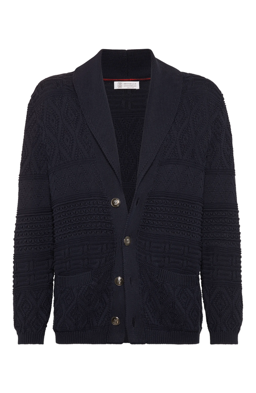 Brunello Cucinelli Cárdigan - Azul In Navy Blue