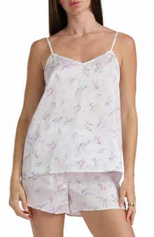 Splendid Floral Satin Pajamas