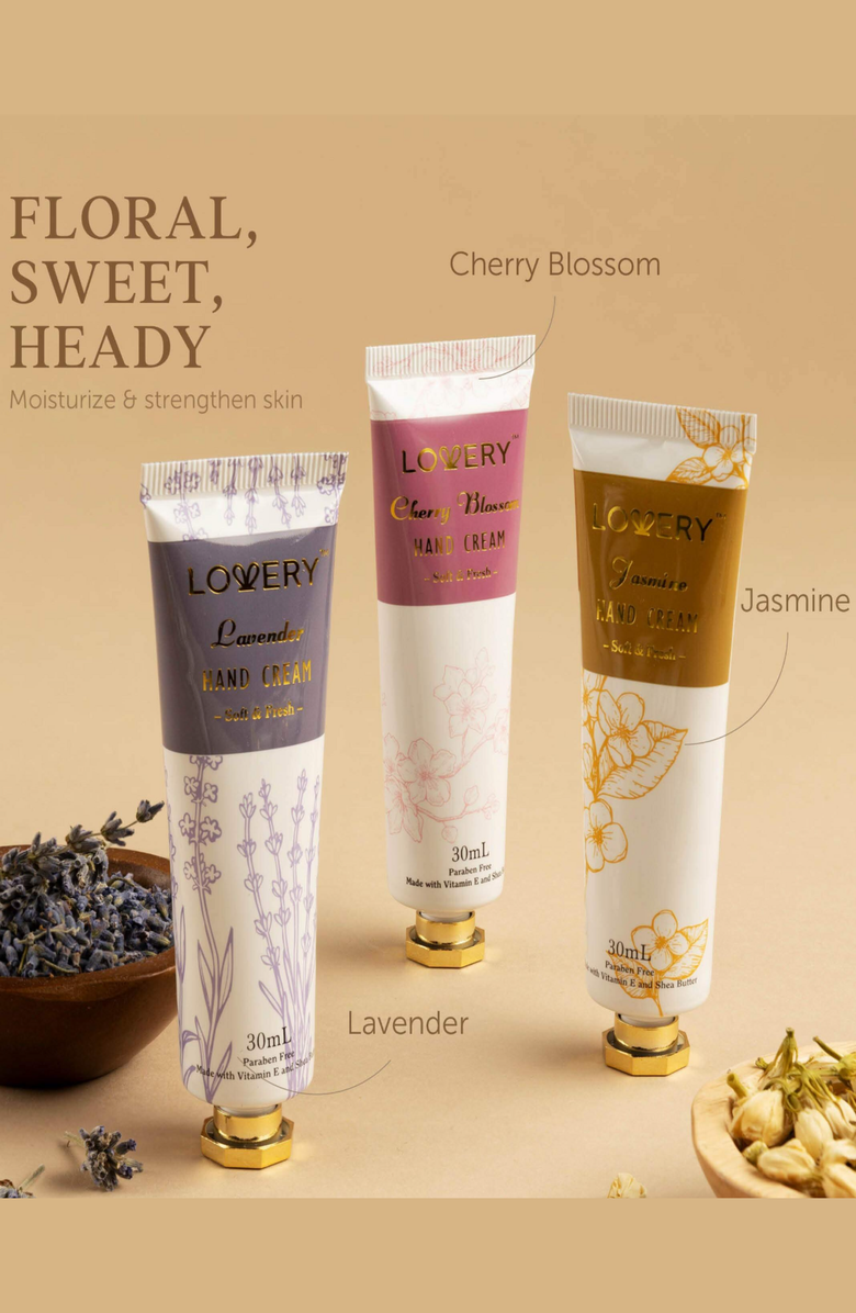 Lovery Aromatherapy Lotion Hand Cream Set, Alternate, color, 