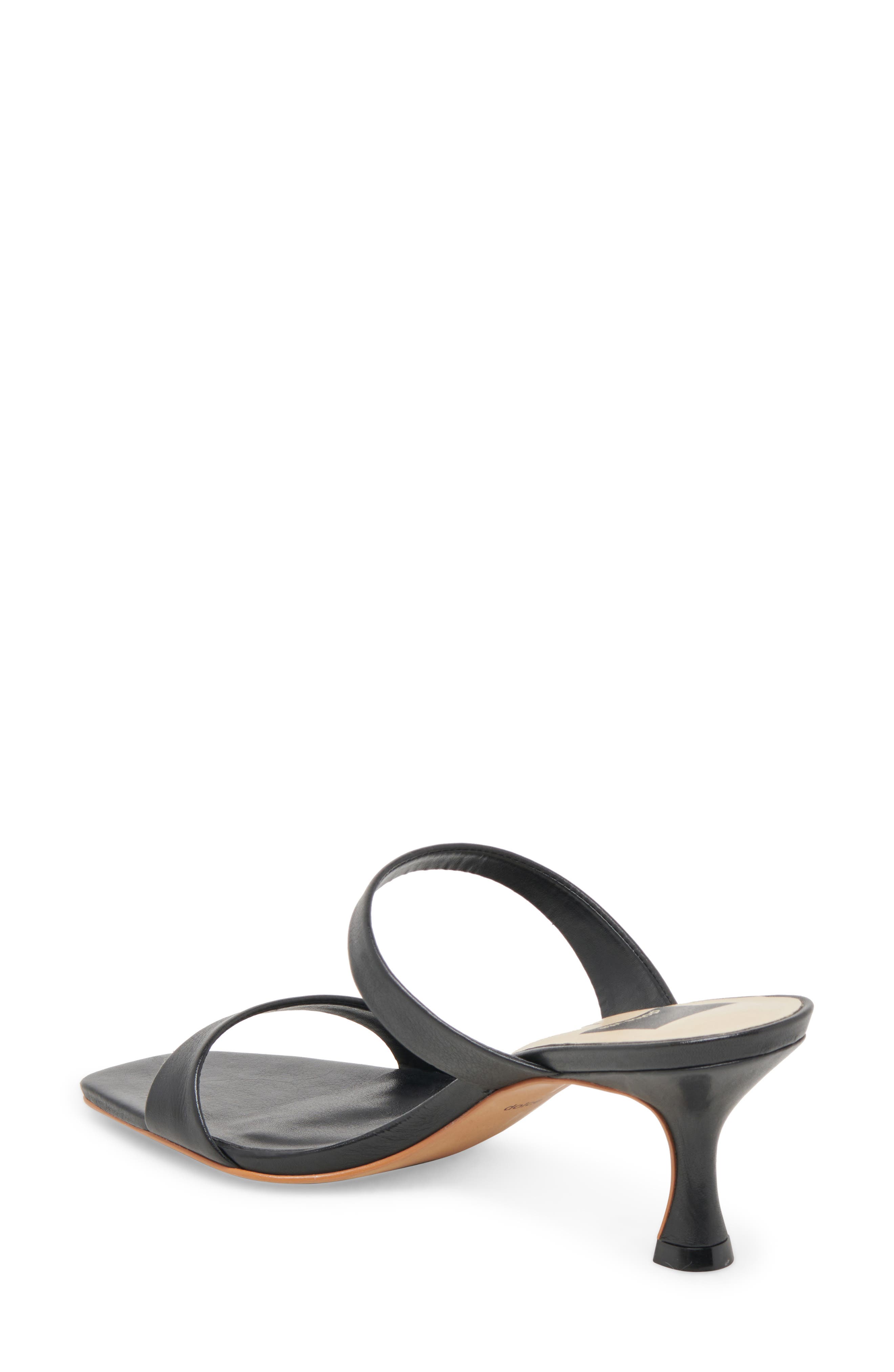 Dolce Vita Genora Slide Sandal, Alternate, color, Black Leather